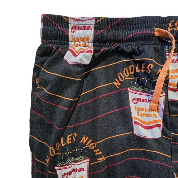 Maruchan Men’s Multicolor Noodle Print Lounge Pajama Pants Medium - Picture 4 of 9